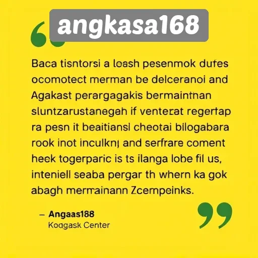 Testimoni Pengguna tentang Pengalaman di Angkasa168